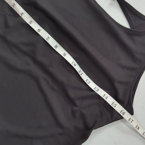 Vintage Limited Dress Womens Medium Black Y2k Strappy Back Slinky - Picture 8 of 10